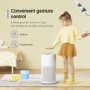 GRADE A1 - Xiaomi SmartMI True HEPA Air Purifier for Allergies Hayfever Bacteria with Smart WiFi PM2.5 and Air Quality Sensor