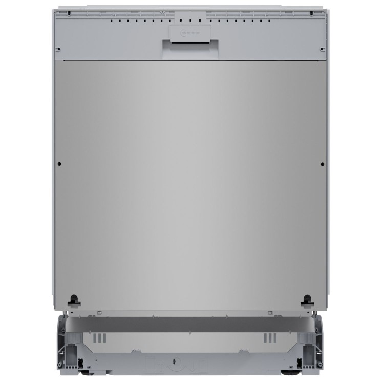 Bosch Series 6 Integrated Dishwasher - Smart, A-rated, Silver control panel