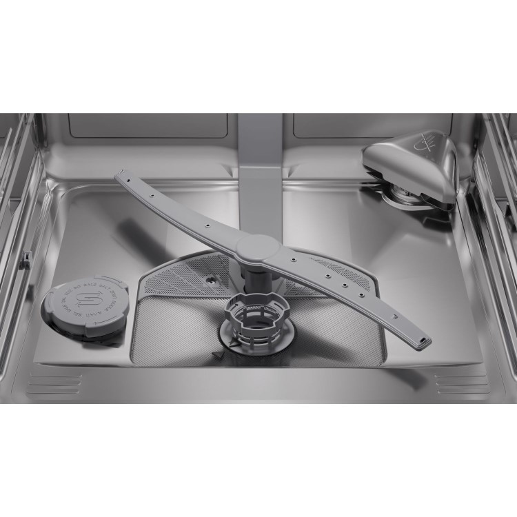 Bosch Series 6 Integrated Dishwasher - Smart, A-rated, Silver control panel