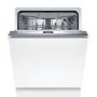 Bosch Series 6 Integrated Dishwasher - Smart, A-rated, Silver control panel