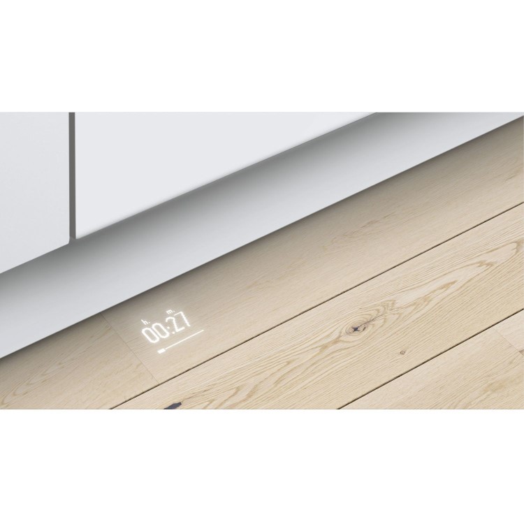 Bosch Series 6 Integrated Dishwasher - Smart, A-rated, Silver control panel