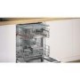 Bosch Series 6 Integrated Dishwasher - Smart, A-rated, Silver control panel