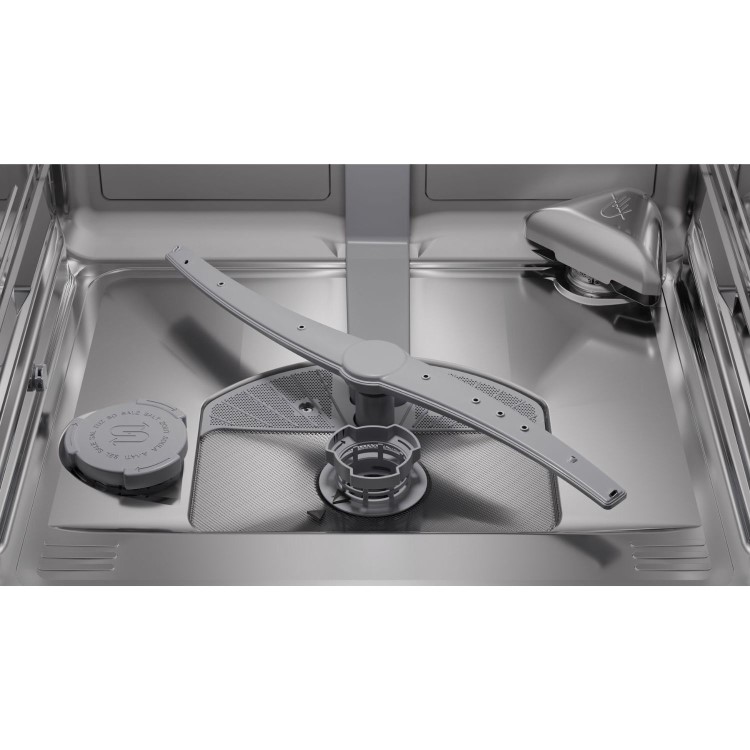 Bosch Series 8 Integrated Dishwasher - Smart Wi-Fi A-Rated Silver control panel