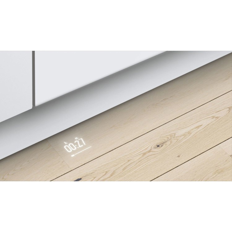 Bosch Series 8 Integrated Dishwasher - Smart Wi-Fi A-Rated Silver control panel