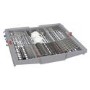 Bosch Series 8 Integrated Dishwasher - Smart Wi-Fi A-Rated Silver control panel