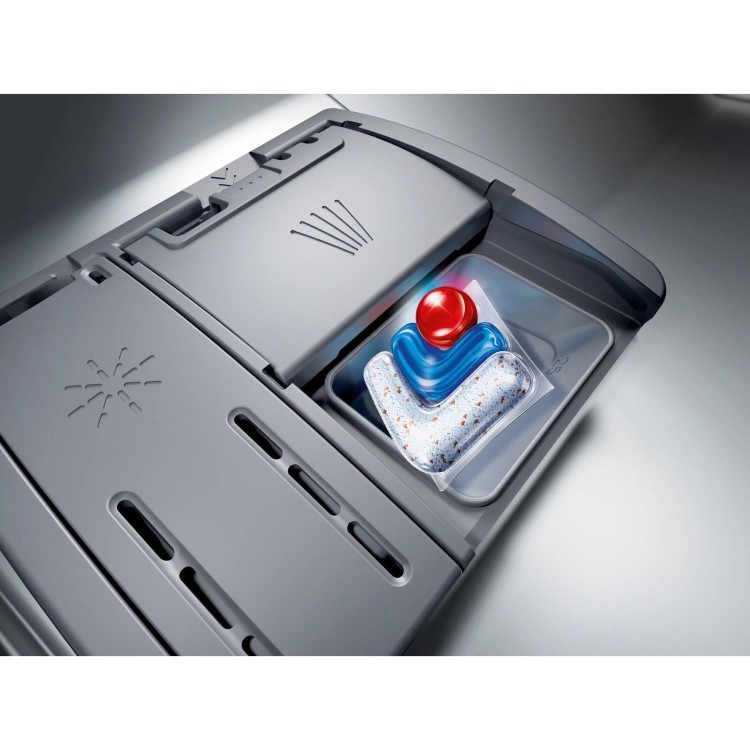 Bosch Series 8 Integrated Dishwasher - Smart Wi-Fi A-Rated Silver control panel