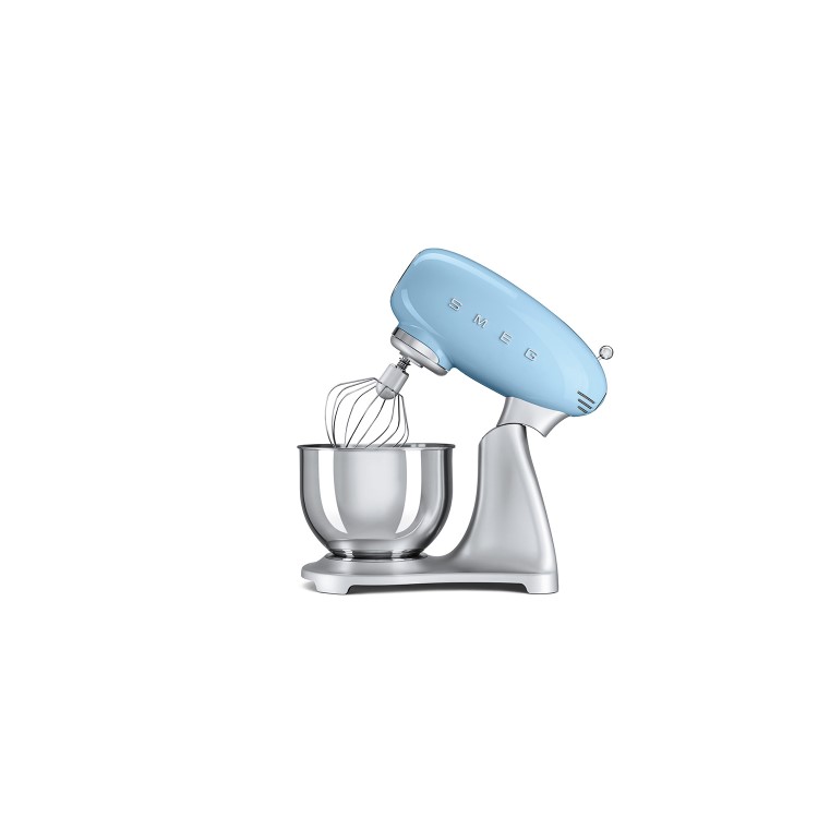 Smeg SMF01PBUK Retro Style Stand Mixer - Pastel Blue