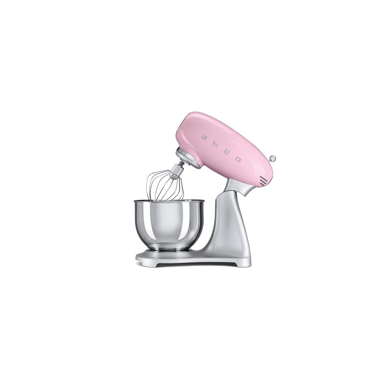 Smeg SMF01PKUK Retro Style Stand Mixer - Pink