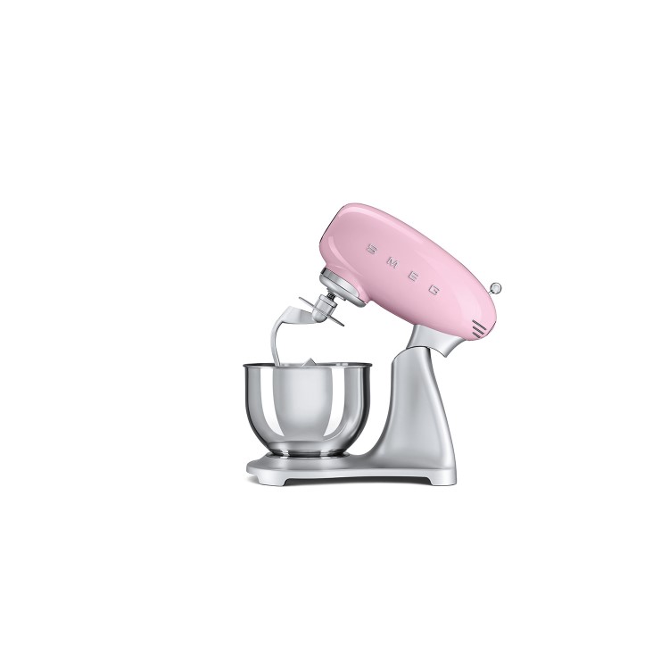 Smeg SMF01PKUK Retro Style Stand Mixer - Pink
