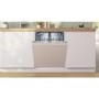 Bosch Series 4 Integrated Dishwasher - Smart, C-rated, Silver control panel