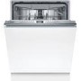 Bosch Series 4 Integrated Dishwasher - Smart C-rated Silver control panel