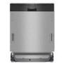 Bosch Series 4 Integrated Dishwasher - Smart C-rated Silver control panel