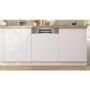 Bosch Series 2 Semi-Integrated Dishwasher - Smart Wi-Fi, D-Rated, Stainless steel control panel