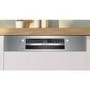 Bosch Series 2 Semi-Integrated Dishwasher - Smart Wi-Fi, D-Rated, Stainless steel control panel
