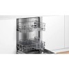 Bosch Series 2 12 Place Settings Semi Integrated Dishwasher - Black