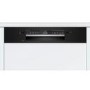 Bosch Series 2 12 Place Settings Semi Integrated Dishwasher - Black