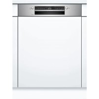 Bosch Series 2 12 Place Settings Semi Integrated Dishwasher - Silver