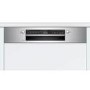 Bosch Series 2 12 Place Settings Semi Integrated Dishwasher - Silver