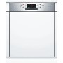 BOSCH SMI65P15GB 13 Place Semi-integrated Dishwasher With Stainless Steel Panel