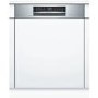 Bosch Serie 6 Home Connect SMI68TS06E 14 Place Semi Integrated SMART Dishwasher - Stainless Steel