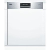 Bosch SMI69T25GB 14 Place Semi-integrated Dishwasher With Stainless Steel Panel
