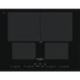 Whirlpool SMO654OF/BT/IXL 4 zones 3 sizes Built-In W Collection Electric Hobs - Black