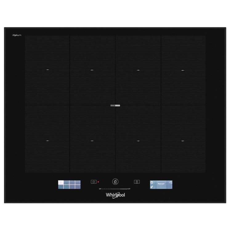Whirlpool SMP658CBTIXL 65cm Four Zone Induction Hob - Black