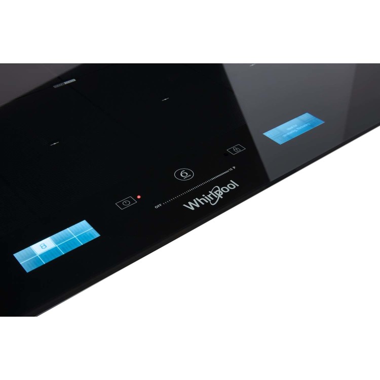 Whirlpool SMP658CBTIXL 65cm Four Zone Induction Hob - Black
