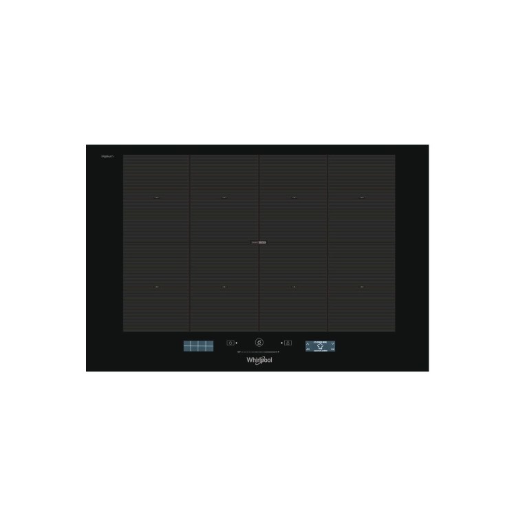 Whirlpool SMP778CNEIXL 77cm Four Zone FlexiFill Induction Hob - Black