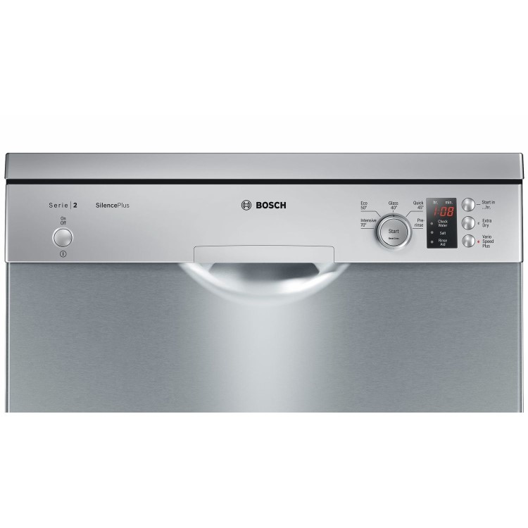 Bosch Serie 2 Active Water SMS25AI00G 12 Place Freestanding Dishwasher - Silver