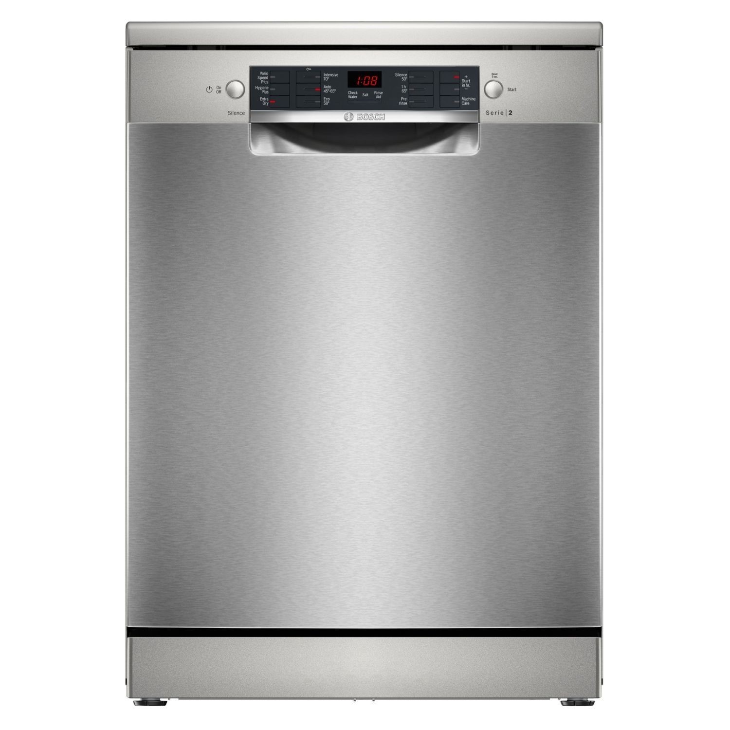 Bosch SMS26AI08G 60cm Series 2 Freestanding Dishwasher – SILVER