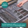 Bosch Series 2 Freestanding Dishwasher - Smart Wi-Fi, D-Rated, Stainless steel