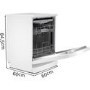 Refurbished Bosch Series 2 SMS2HVW66G 13 Place Freestanding Dishwasher White