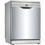 Bosch Series 2 12 Place Settings Freestanding Dishwasher - Silver