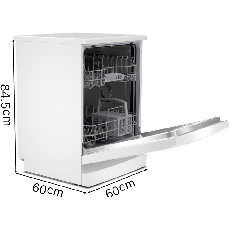 Bosch Series 2 Freestanding Dishwasher - Smart Wi-Fi, White