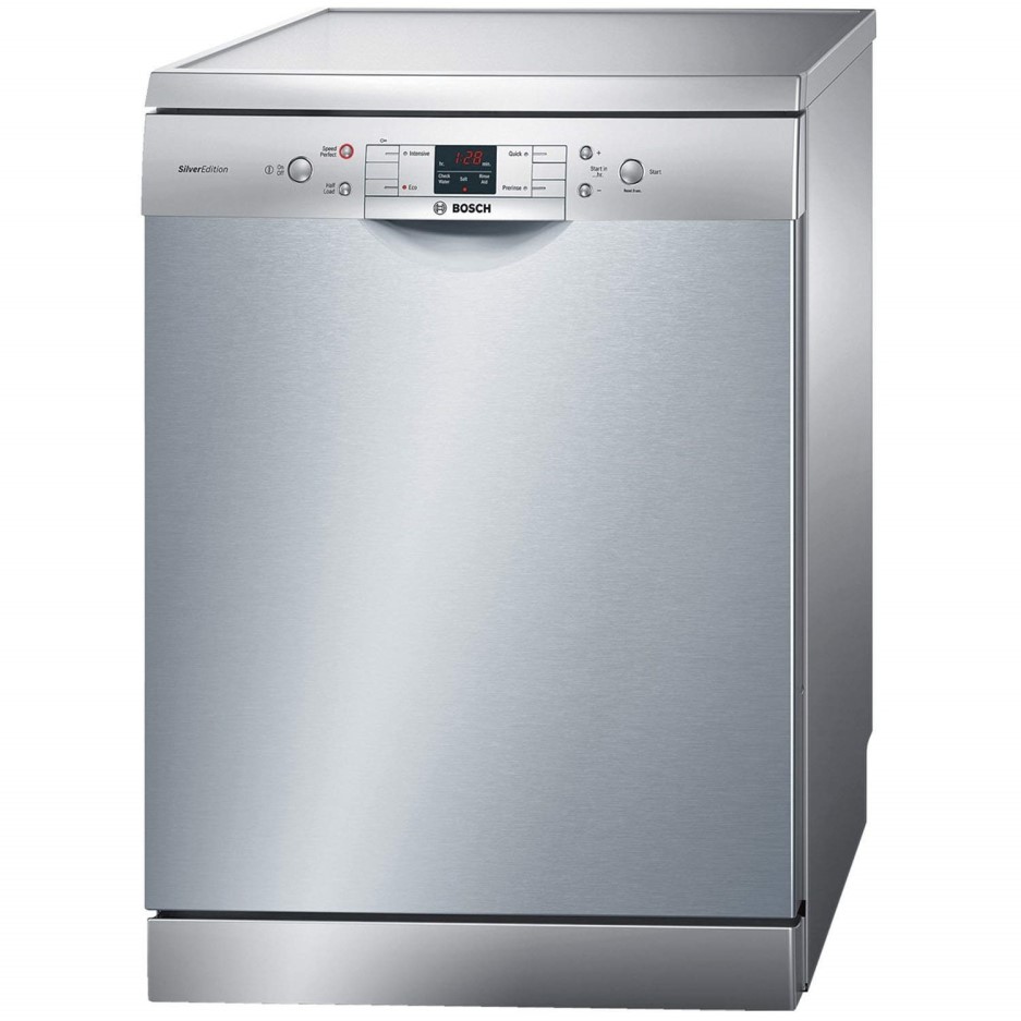 Bosch SMS40A08GB Classixx Freestanding Dishwasher Silver Appliances Direct