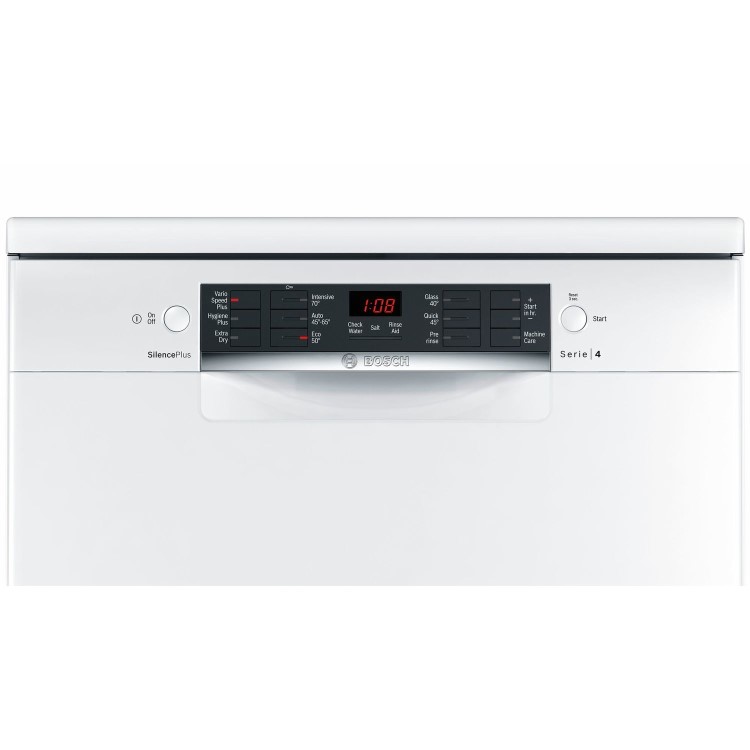 Bosch Serie 4 Active Water SMS46MW00G 14 Place Freestanding Dishwasher - White