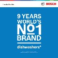 Bosch Series 4 Freestanding Dishwasher - Smart Wi-Fi, B-Rated, Stainless Steel