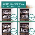 Bosch Series 4 Freestanding Dishwasher - Smart Wi-Fi, B-Rated, Stainless Steel