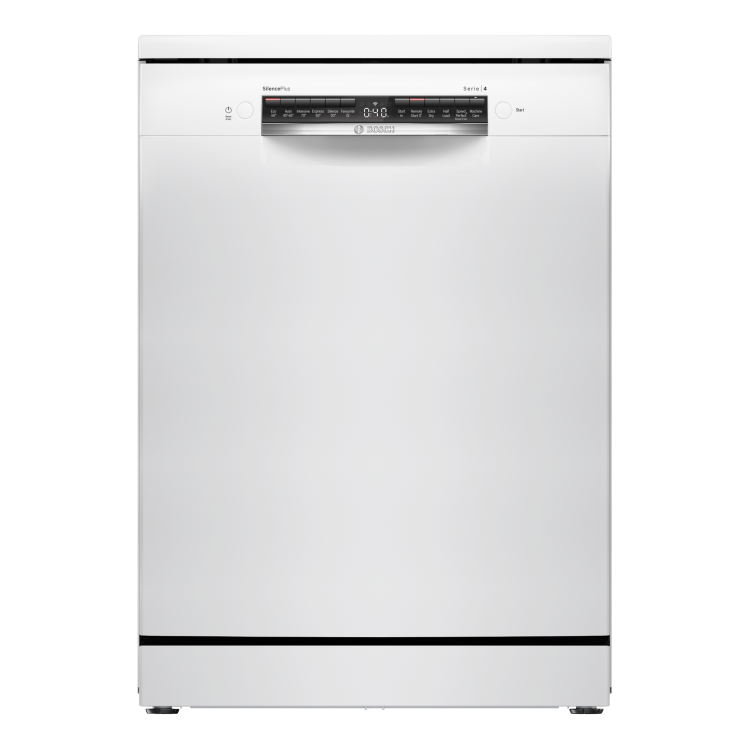 Bosch Series 4 Freestanding Dishwasher - Smart Wi-Fi, B-Rated, White