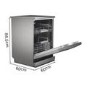 Bosch Serie 4 Freestanding Dishwasher - Stainless Steel