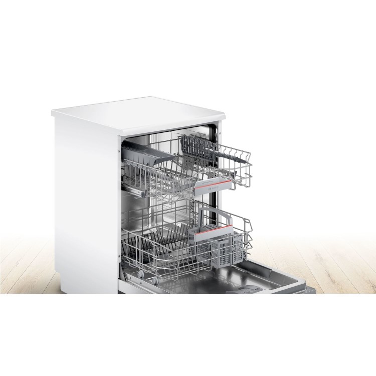 Bosch Series 4 13 Place Settings Freestanding Dishwasher - White