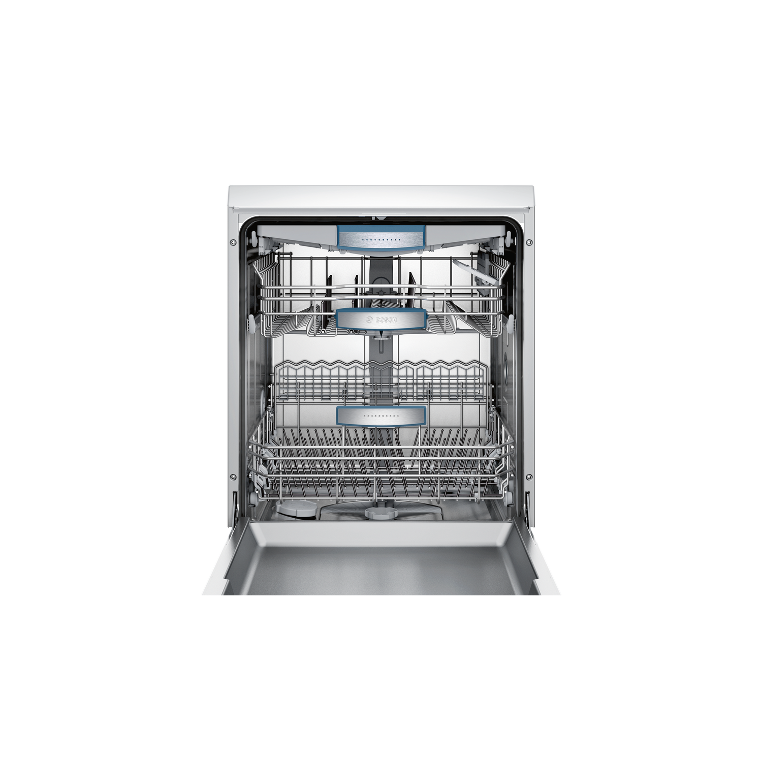 Bosch SMS69M12GB 14 Place Freestanding Dishwasher White Appliances Direct