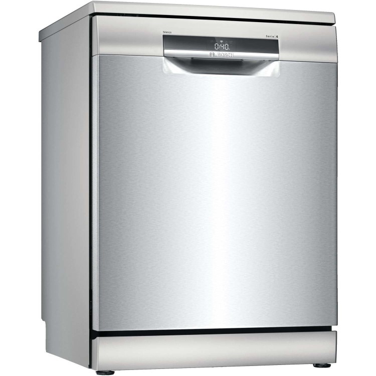 Bosch Series 6 13 Place Settings Freestanding Dishwasher - Silver