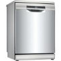 Bosch Series 6 13 Place Settings Freestanding Dishwasher - Silver