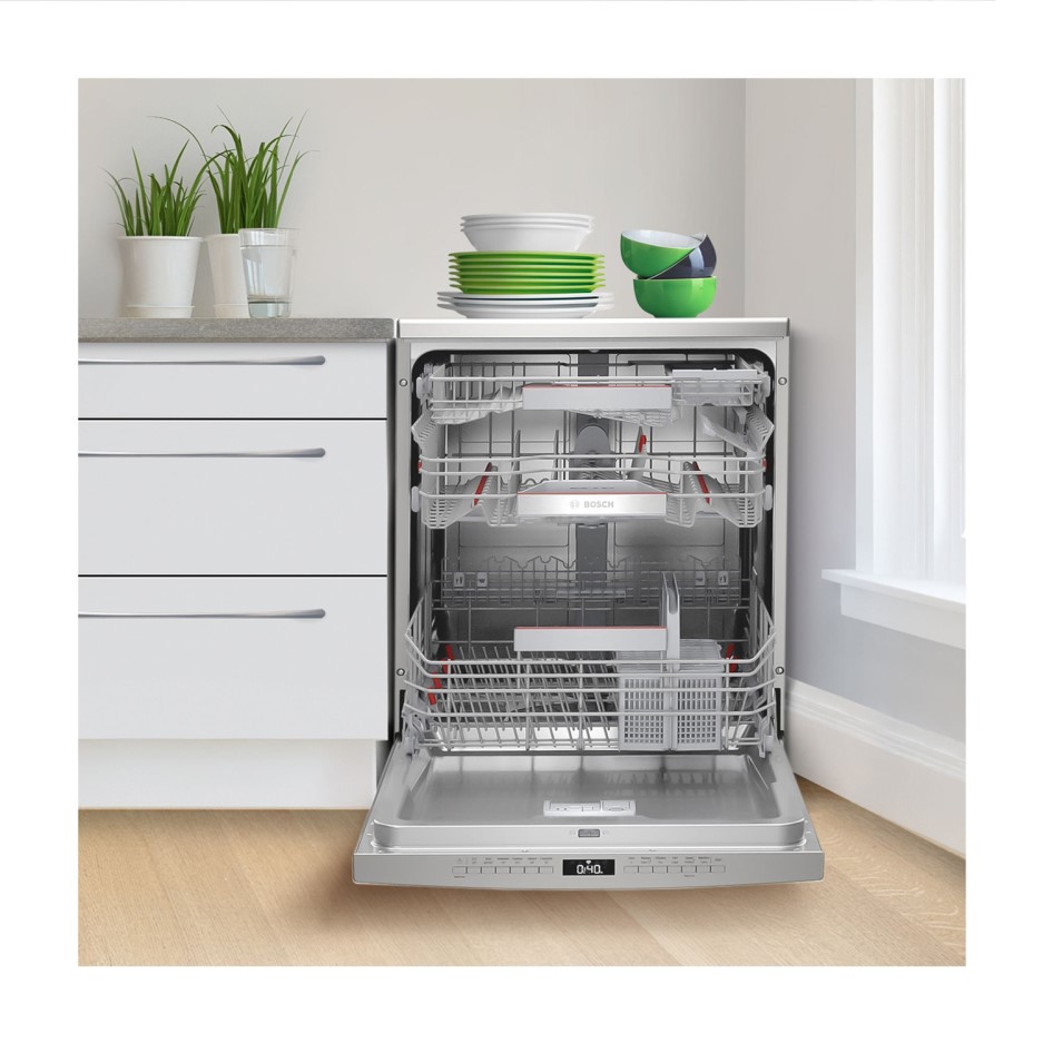 Bosch Serie 6 Freestanding Dishwasher Stainless Steel SMS6EDI02G