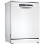 Bosch Series 6 13 Place Settings Freestanding Dishwasher - White