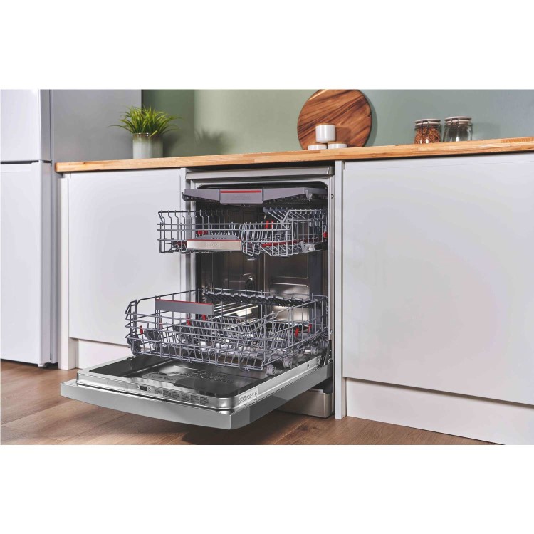 Bosch Series 6 Freestanding Dishwasher - Smart Wi-Fi, A-Rated, Silver