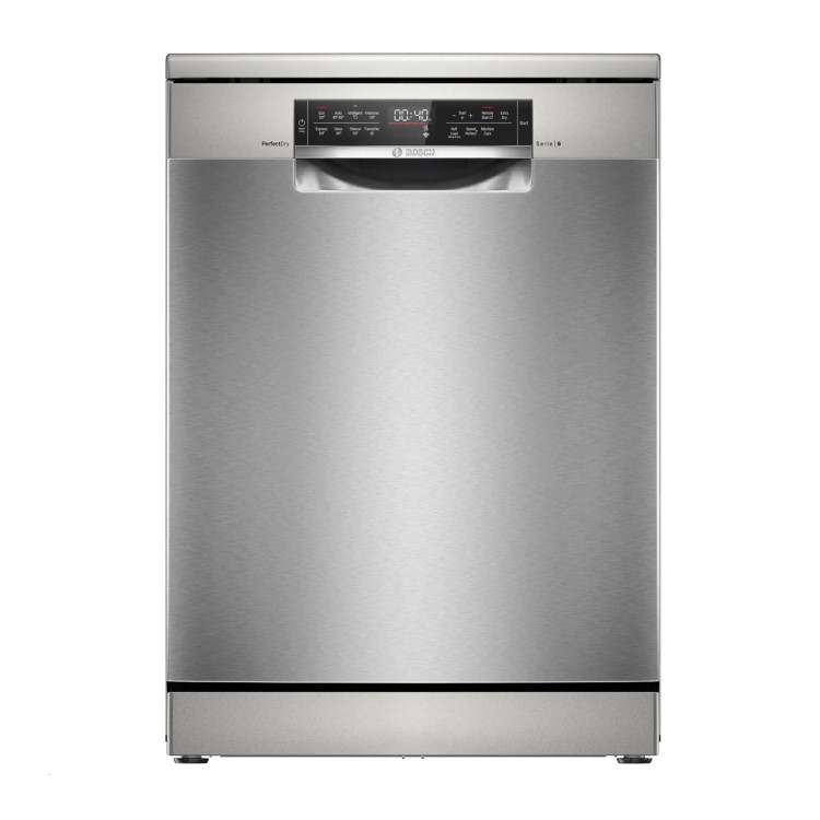 Bosch Series 6 Freestanding Dishwasher - Smart Wi-Fi, A-Rated, Silver