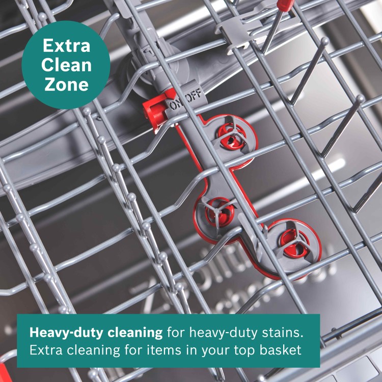 Bosch Series 6 Freestanding Dishwasher - Smart Wi-Fi, A-Rated, Silver